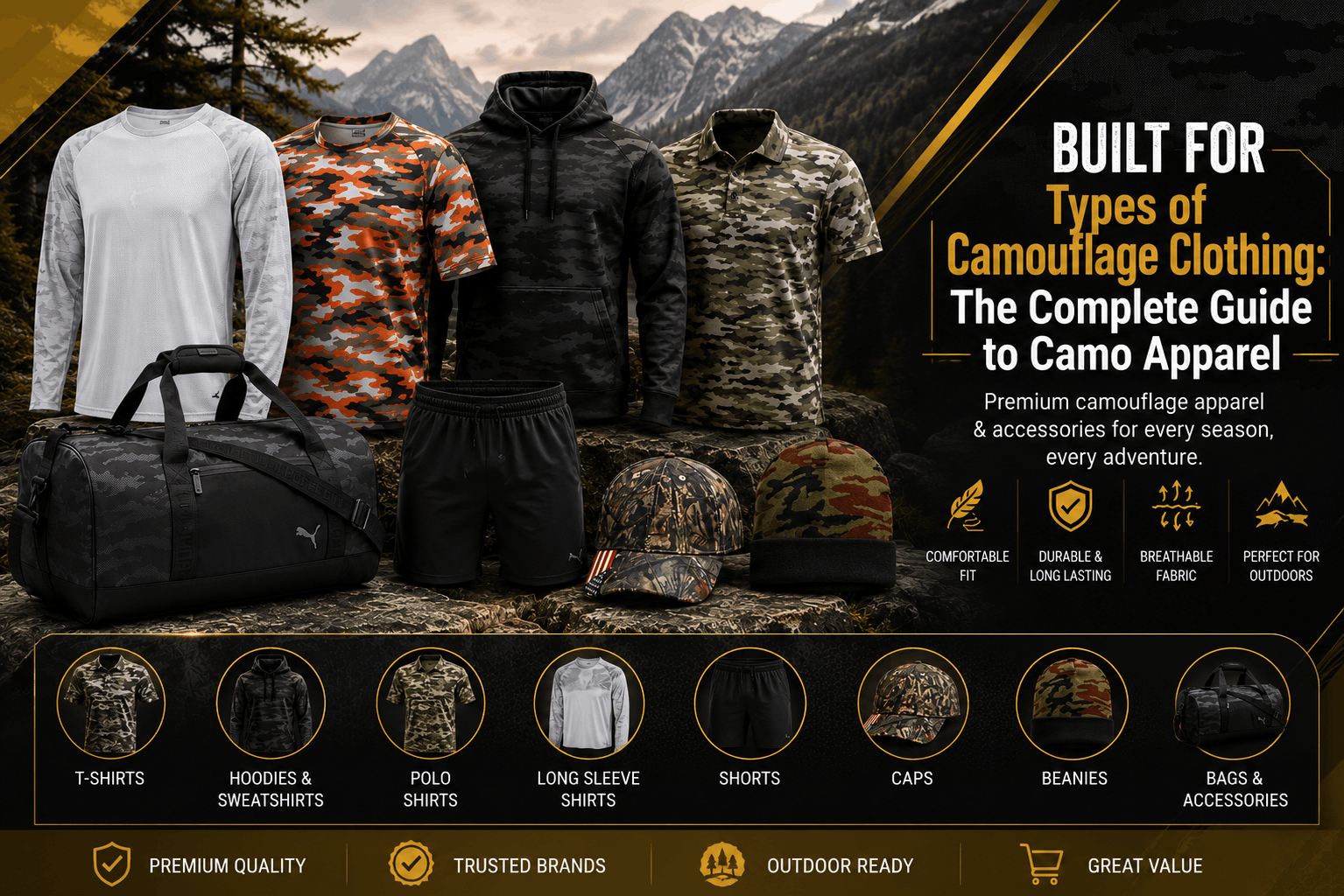 Types of Camouflage Clothing: The Complete Guide to Camo Apparel